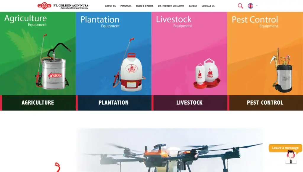 Golden-agin.com company website screenshot